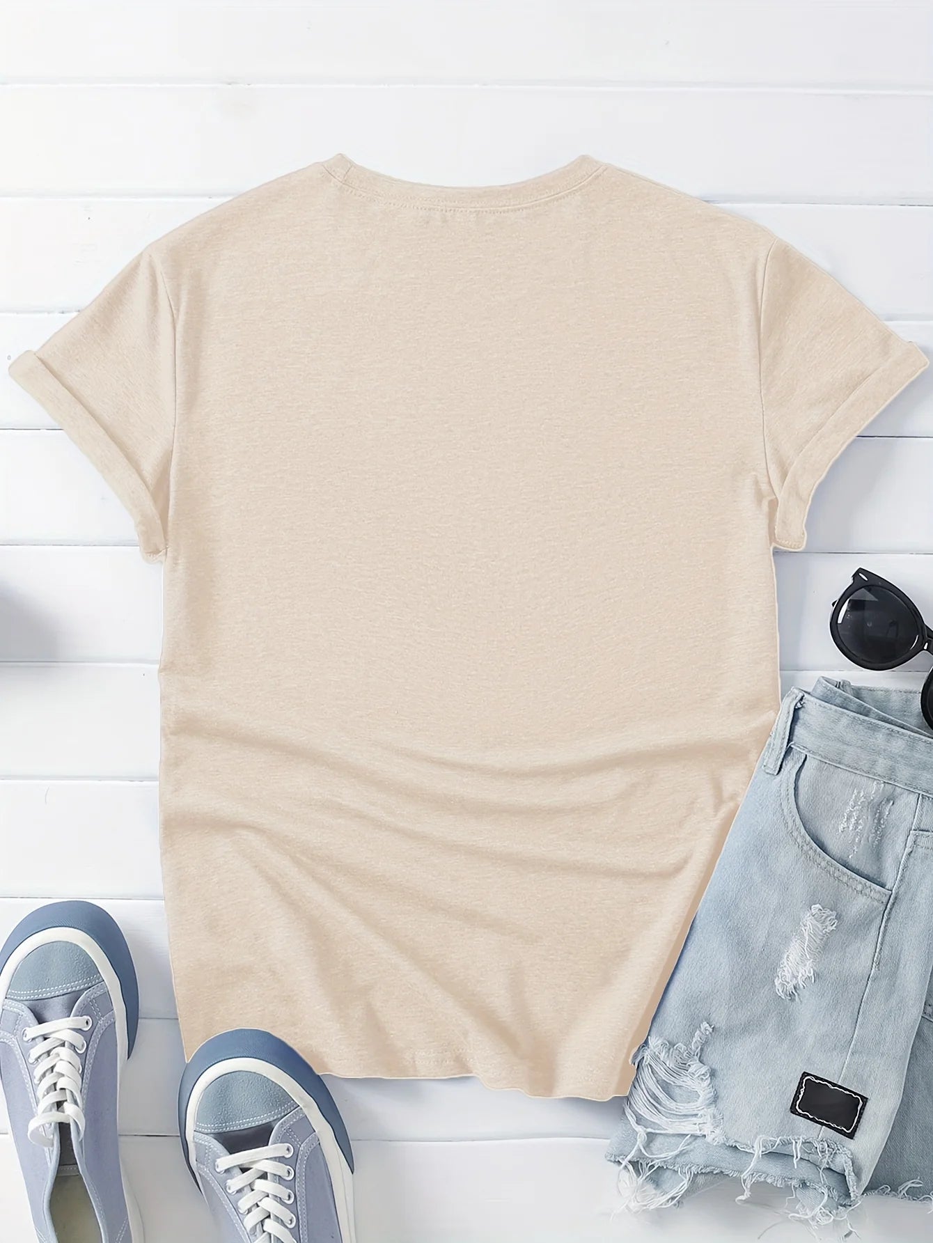 Women's T-shirt with western print.