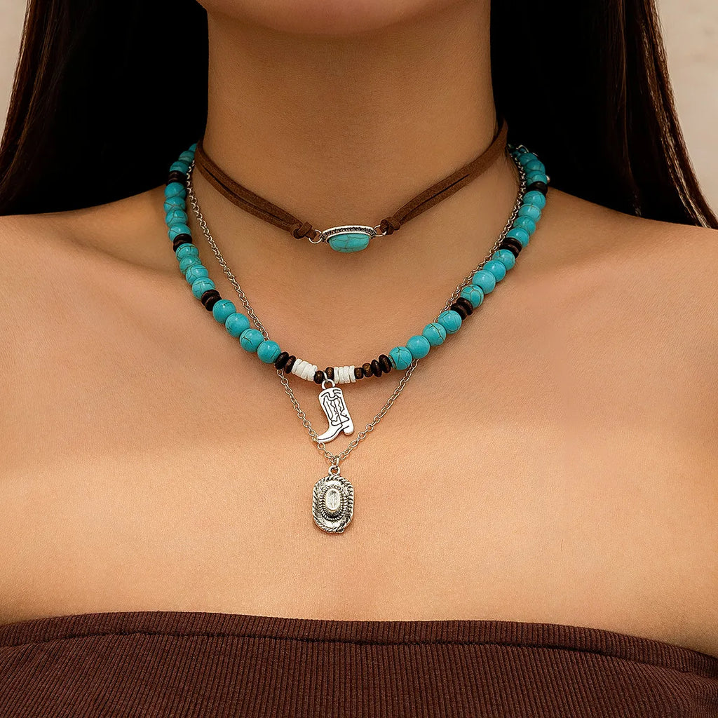KunJoe 3-piece choker necklace set