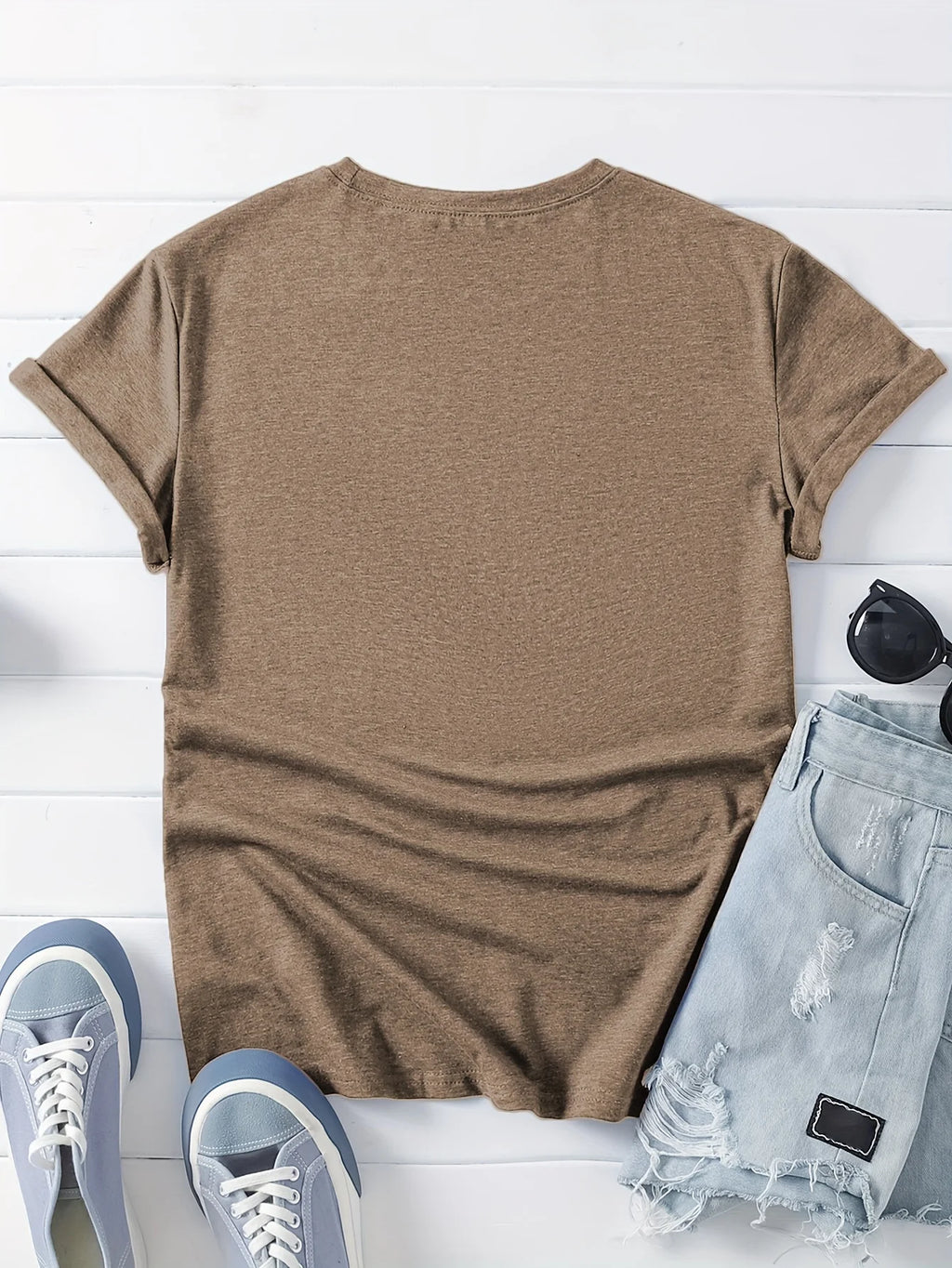 Women's T-shirt with western print.
