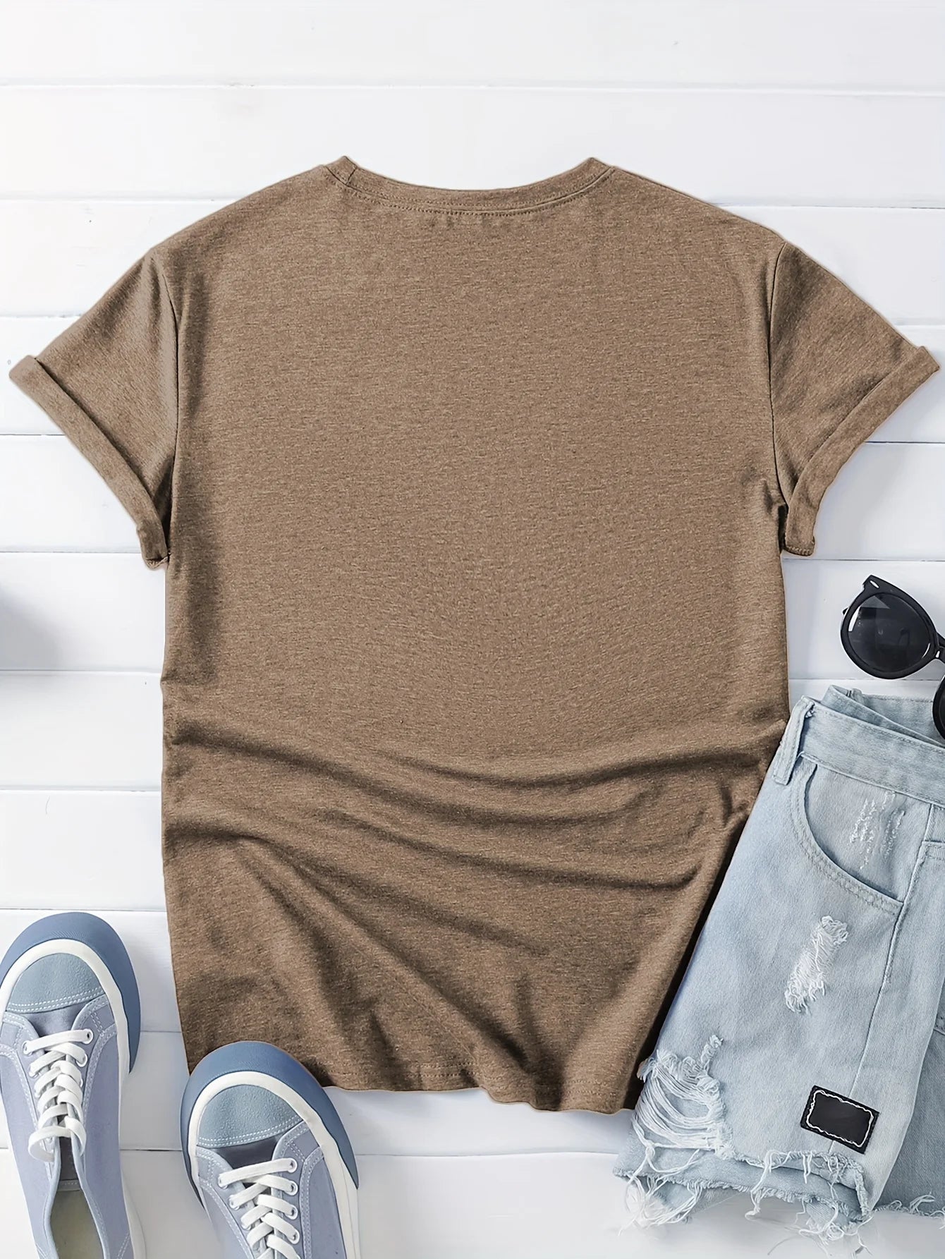 Women's T-shirt with western print.
