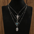 Cowboy style necklace set