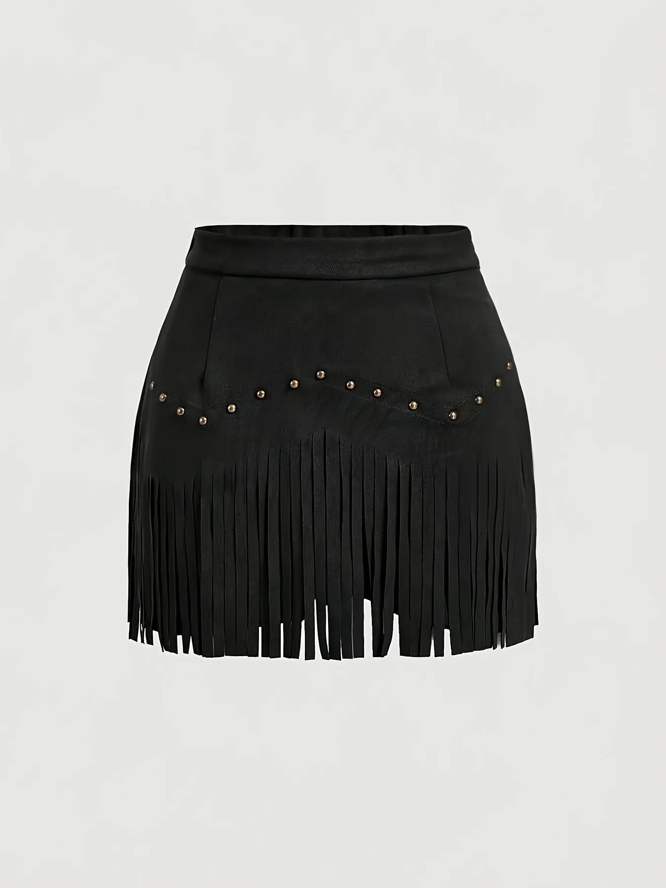 Short, retro-style, casual skirt for everyday wear and dates.