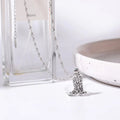 Stainless steel waterproof denim boot pendant necklace
